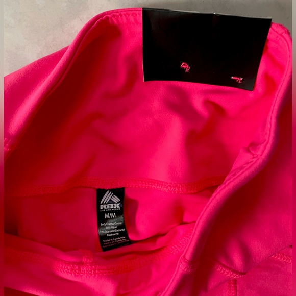 RBX | NWT Women’s Hot Pink Leggings - Picture 3 of 4